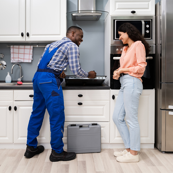 can you provide an estimate for cooktop repair before beginning any work in Paradox